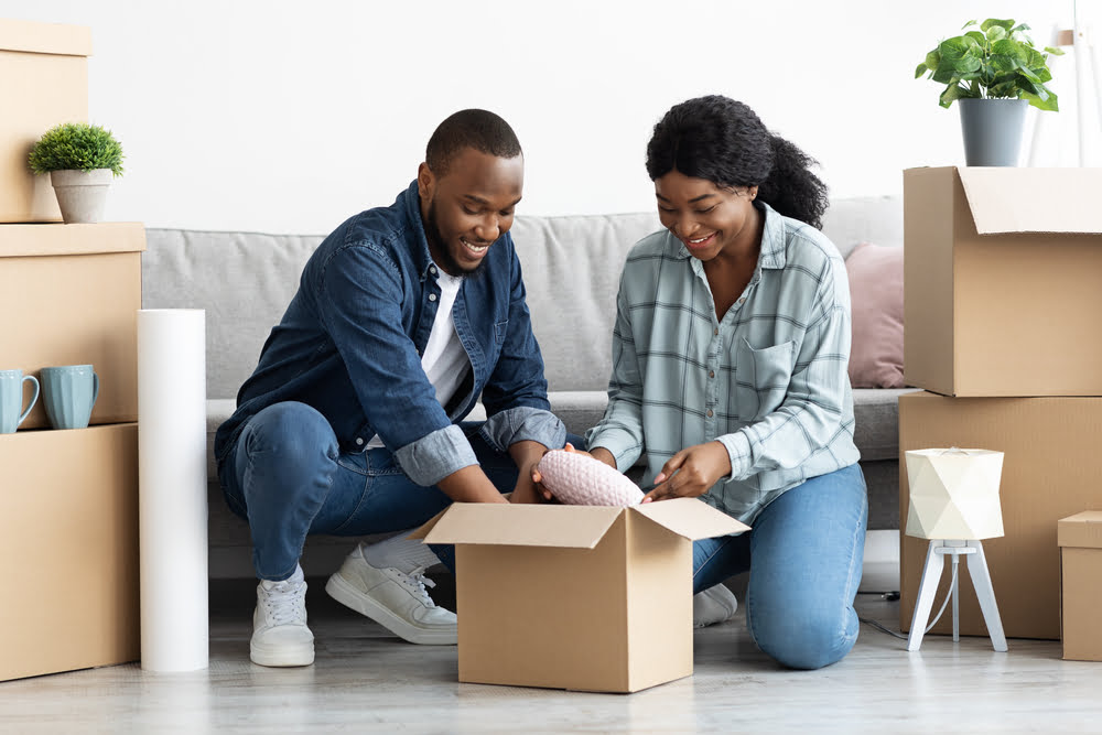 Ways to keep your home organized as you unpack.
