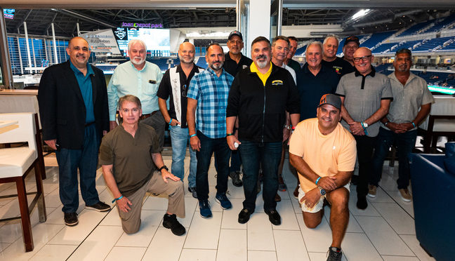South Florida Firefighters Honored at Miami Marlins Game Sept 9 2021