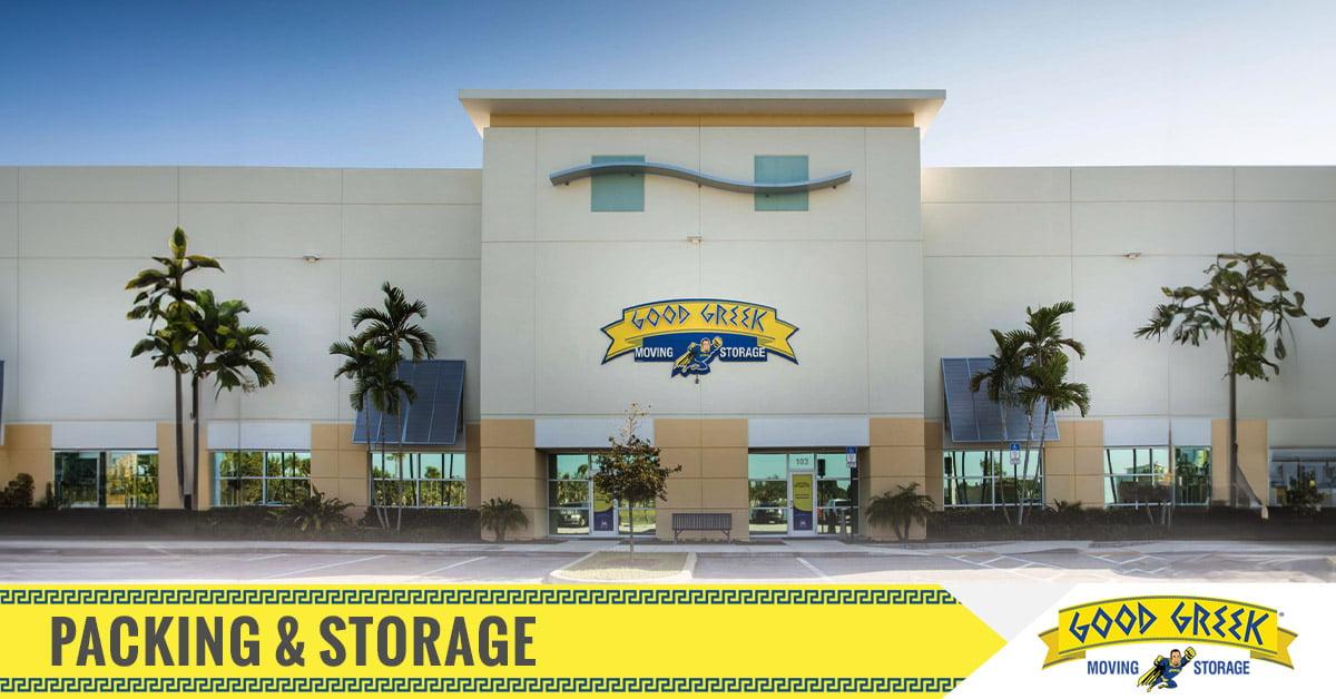 Florida packing and storage services