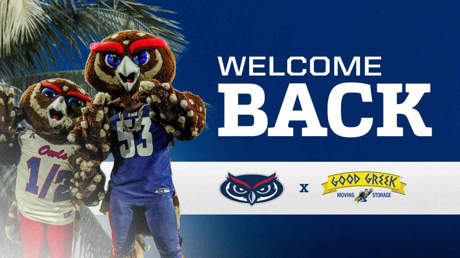 Welcome Back FAU x Good Greek