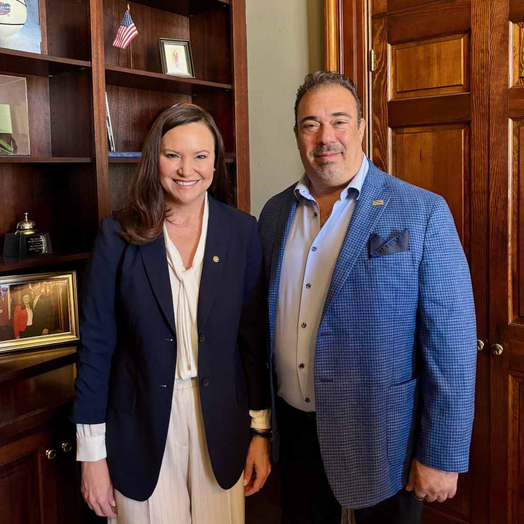 Spero Georgedakis and Senator Ashley Moody