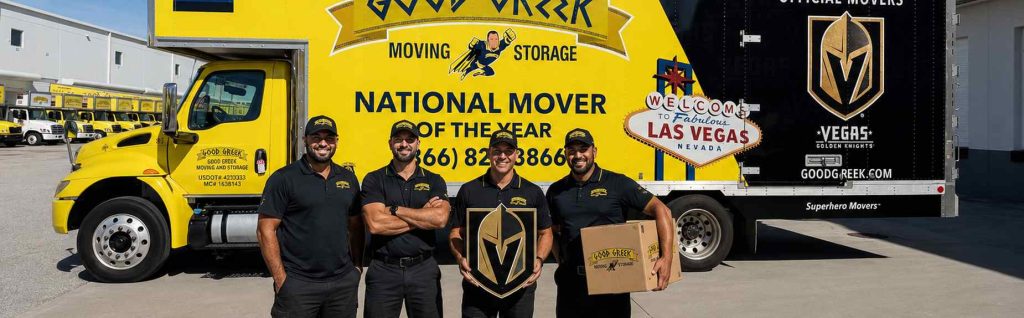 Good Greek Moving Storage Partners With Vegas Golden Knights