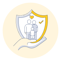 Good Greek Moving Insurance Checklist Life Insurance Icon