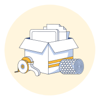 Good Greek Office Movers Packing Services Icon