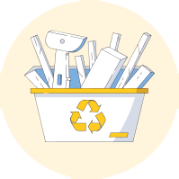 Good Greek Specialty Moves Junk Removal Icon